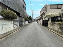 【東京都/西東京市向台町】西東京市向台町6丁目　売地 前面道路