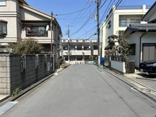 【東京都/練馬区上石神井】練馬区上石神井4丁目　売地 前面道路