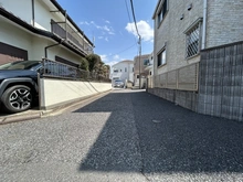 【東京都/練馬区上石神井】練馬区上石神井4丁目　売地 前面道路