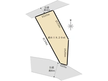 【東京都/東久留米市下里】東久留米市下里7丁目土地 区画図