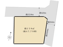 【東京都/東村山市萩山町】東村山市萩山町2丁目　売地 区画図