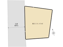 【東京都/町田市三輪町】町田市三輪町　土地 区画図