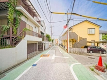 【神奈川県/横浜市港北区大曽根】港北区大曽根1丁目　古家付き土地 前面道路
