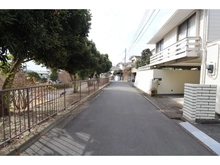 【神奈川県/横浜市栄区本郷台】横浜市栄区本郷台五丁目　売地 前面道路