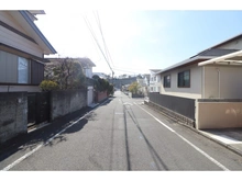 【神奈川県/横浜市栄区桂台西】栄区桂台西2丁目　土地 前面道路