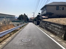 【神奈川県/横浜市栄区本郷台】栄区本郷台四丁目　売地 前面道路