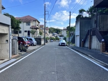 【神奈川県/横浜市栄区飯島町】栄区飯島町　土地 前面道路