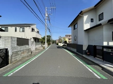 【神奈川県/横浜市青葉区しらとり台】青葉区しらとり台　売地 前面道路