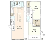 【神奈川県/横浜市青葉区しらとり台】青葉区しらとり台　売地 建築参考プラン