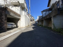 【神奈川県/横浜市青葉区柿の木台】横浜市青葉区柿の木台　土地 前面道路