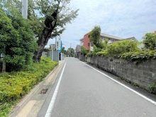 【東京都/青梅市東青梅】青梅市東青梅3丁目　売地 前面道路