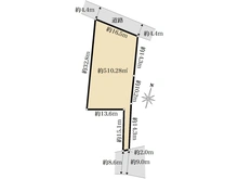 【東京都/青梅市東青梅】青梅市東青梅3丁目　売地 区画図