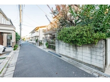 【東京都/中野区上鷺宮】中野区上鷺宮4丁目　売地 前面道路