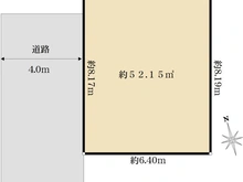 【東京都/世田谷区赤堤】世田谷区赤堤2丁目売地 区画図