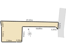 【神奈川県/逗子市新宿】逗子市新宿二丁目　土地 区画図