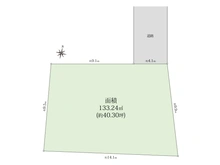 【東京都/渋谷区上原】上原1丁目　売地 区画図