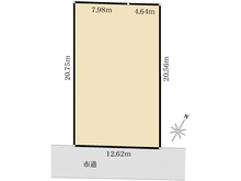 【埼玉県/さいたま市大宮区堀の内町】さいたま市大宮区堀の内町2丁目 売地 区画図