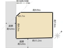 【東京都/国分寺市戸倉】国分寺市戸倉1丁目　建築条件無売地 区画図