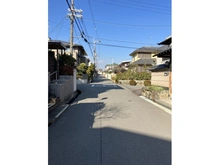 【大阪府/枚方市山之上】枚方市山之上4丁目　土地 前面道路