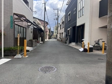 【大阪府/大阪市東成区東今里】大阪市東成区東今里3丁目　古家付き土地 前面道路