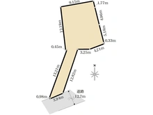 【神奈川県/横浜市保土ケ谷区仏向町】保土ケ谷区仏向町　売地 区画図