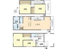 【大阪府/吹田市末広町】吹田市末広町　土地 建築参考プラン
