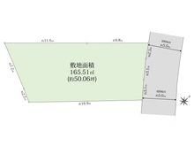 【兵庫県/西宮市久出ケ谷町】西宮市久出ケ谷町　土地 区画図