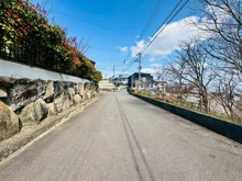 【兵庫県/宝塚市売布きよしガ丘】宝塚市売布きよしガ丘　売土地 前面道路
