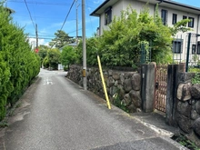 【兵庫県/西宮市上甲東園】西宮市上甲東園二丁目　土地 前面道路