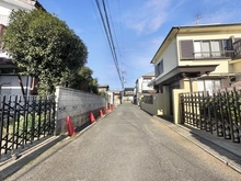 【千葉県/市川市宮久保】市川市宮久保六丁目　売地 前面道路