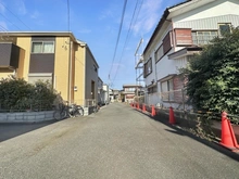 【千葉県/市川市宮久保】市川市宮久保六丁目　売地 前面道路