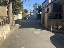 【千葉県/市川市八幡】市川市八幡五丁目　土地 前面道路