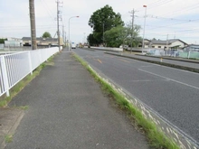 【埼玉県/北本市深井】北本市深井8丁目　売地 前面道路