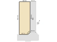 【埼玉県/ふじみ野市南台】ふじみ野市南台2丁目　売地 区画図