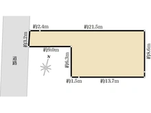 【東京都/国分寺市高木町】国分寺市高木町1丁目　土地 区画図