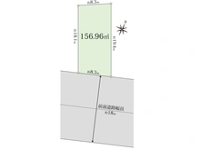 【兵庫県/神戸市灘区大内通】神戸市灘区大内通1丁目　土地 区画図