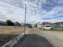【埼玉県/さいたま市南区鹿手袋】さいたま市南区鹿手袋6丁目　売地 前面道路