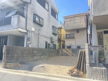 【大阪府/高槻市栄町】高槻市栄町四丁目　売土地 現地