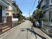 【大阪府/高槻市玉川】高槻市玉川1丁目　古家付土地 前面道路