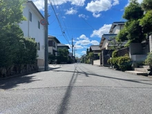 【大阪府/高槻市東上牧】高槻市東上牧3丁目　古家付売地 前面道路