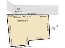 【東京都/中野区若宮】中野区若宮3丁目　土地 区画図