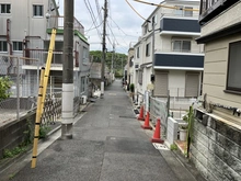 【東京都/中野区松が丘】中野区松が丘一丁目　古家付土地 前面道路