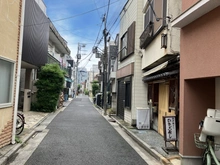 【東京都/中野区弥生町】中野区弥生町三丁目　古家付売地 前面道路