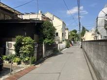 【東京都/杉並区和田】杉並区和田2丁目古家付き売地 前面道路