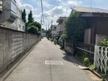 【東京都/杉並区和田】杉並区和田2丁目古家付き売地 前面道路