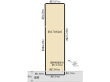 【東京都/台東区千束】台東区千束四丁目　土地 区画図