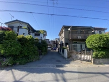 【埼玉県/春日部市栄町】春日部市栄町1丁目　売地 前面道路