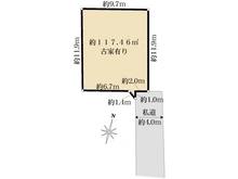 【埼玉県/春日部市栄町】春日部市栄町1丁目　売地 区画図