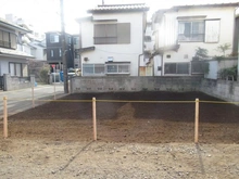 【東京都/武蔵村山市榎】武蔵村山市榎2丁目　売地 現地