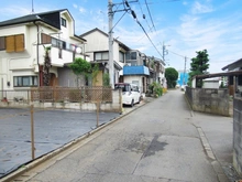 【東京都/武蔵村山市大南】武蔵村山市大南1丁目　売地 前面道路